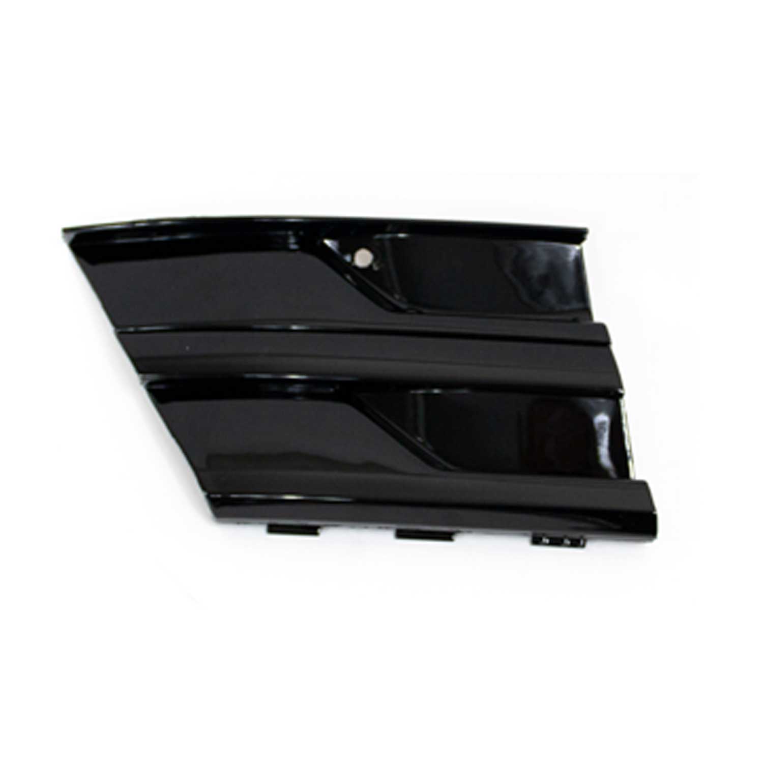 Grilles Antibrouillard avant pour Volkswagen T6.1 2019-2025 Plastique Noir 1x