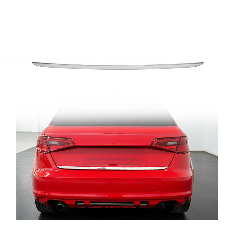 Garniture de hayon coffre pour Audi A3 8V Sportback 2012-2020 acier inox