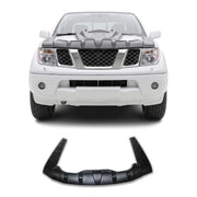 Deflecteurs d'air capot de voiture pour Nissan Navara PK 2006-2015 noir ABS 3x