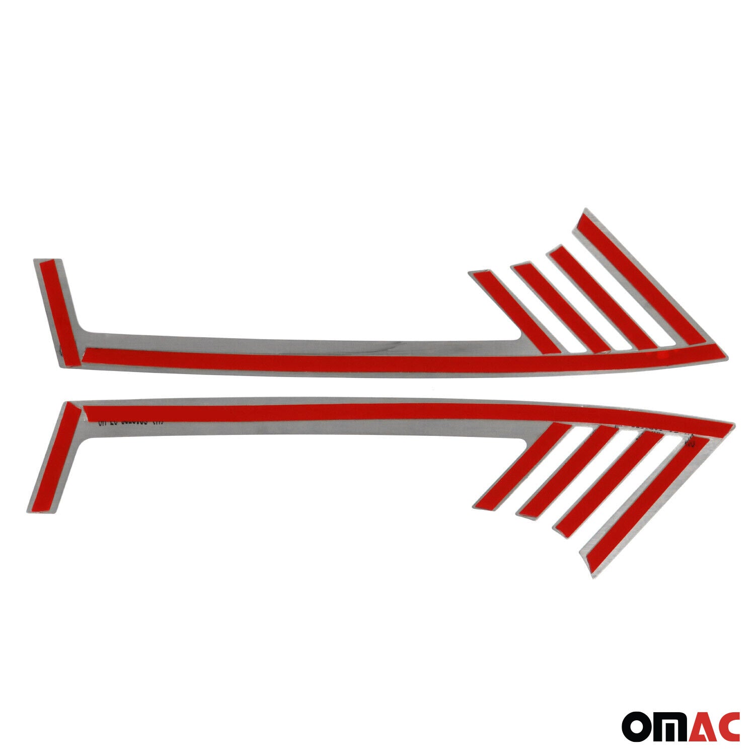 Garniture de Spoiler - pour Nissan X-Trail 2014-2021 inoxy chromé