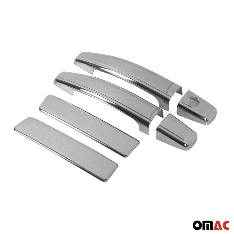 Couverture de poignée de porte pour Chevrolet Aveo 2011-2021 en Acier Inoxy 6 Pcs
