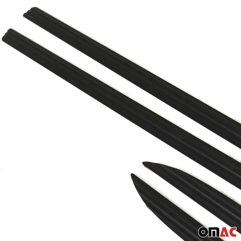 Garniture baguette de porte latérale pour Audi A3 8V Sportback 2012-20 Alu Noir