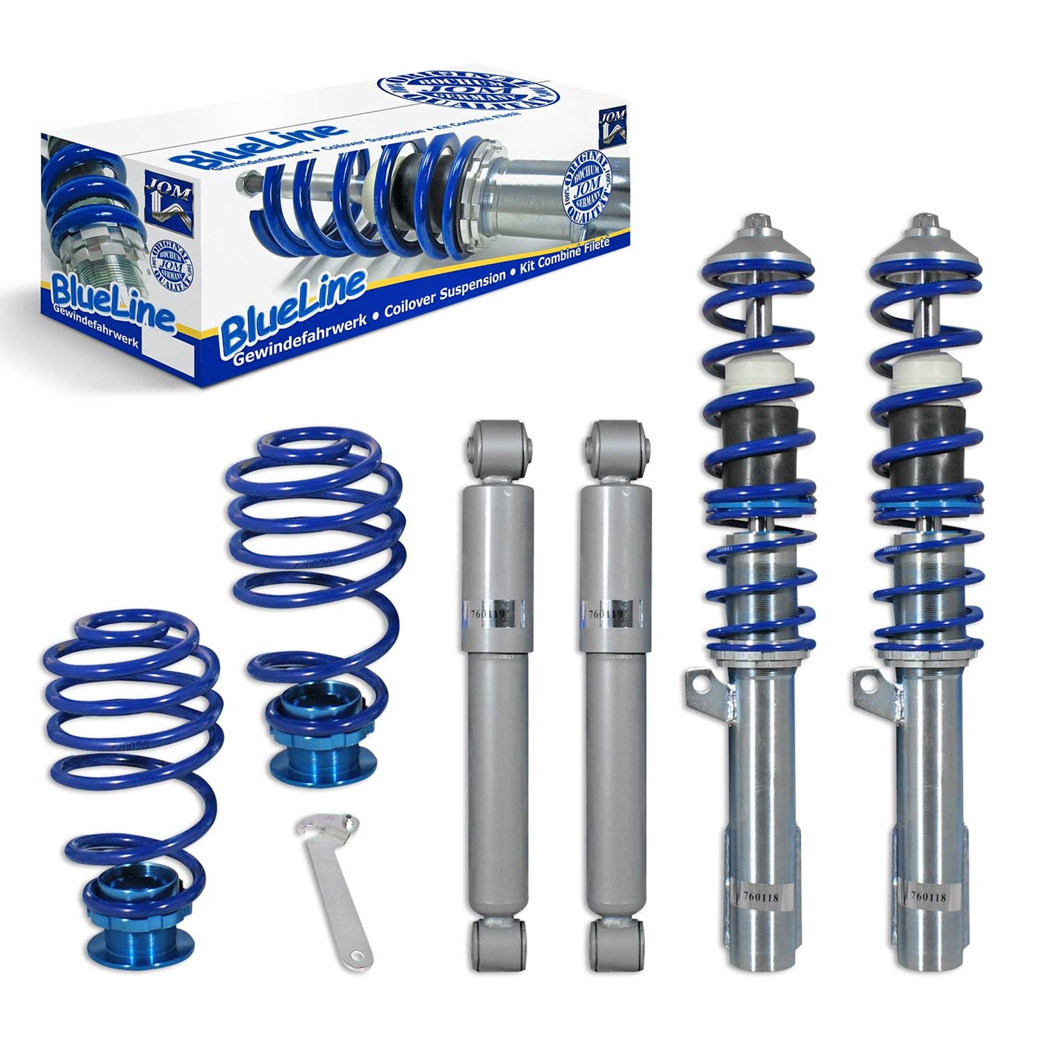 Tuning Kit Suspension + Amortisseurs combiné JOM pour Opel Astra G 1998-2004