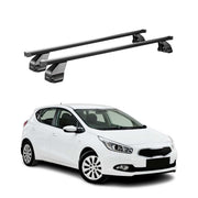 Barres Transversales Menabo pour Kia Ceed 2012-2018 Noir