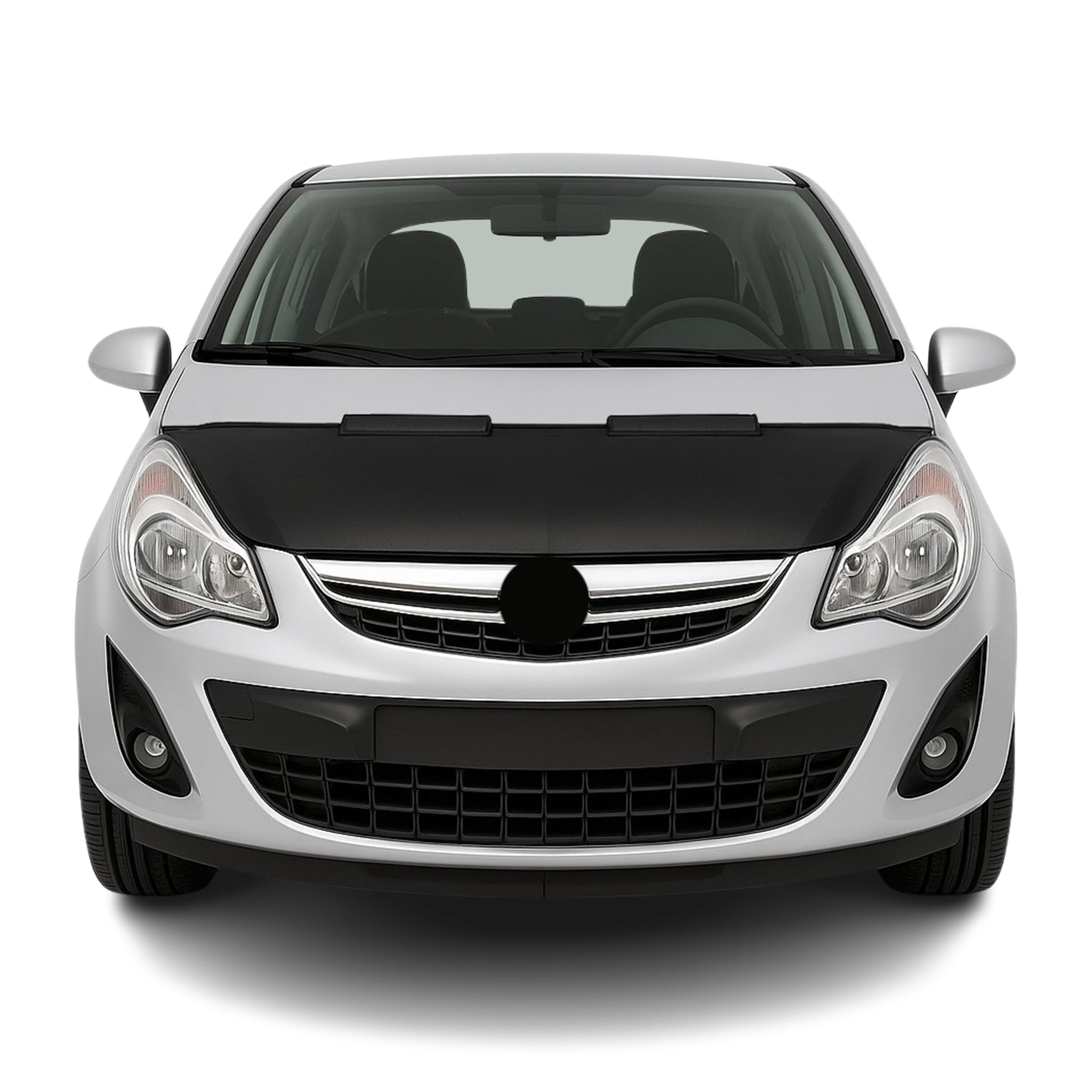 Protège Capot pour Opel Corsa D 2006-2014 Masque de voiture vinyle Noir