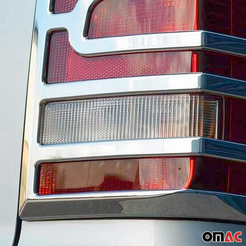 Cadre De Feu Stop Arrière Pour VW T5 Transporter 2010-2015 en ABS Chromé