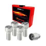 Vis de roue antivol pour Smart Fortwo jusqu’en 2014 Gris lot de 4 M14X1,5