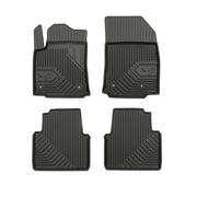 Tapis de Sol de Voiture pour Citroen C3 Aircross 2017-2024 TPE Durable Noir 4Pcs