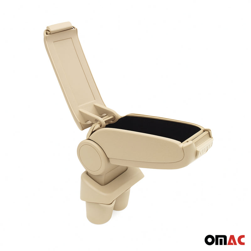 Accoudoir pour VW Caddy 2003-2020 Touran 2003-2015 Vinyl Abs Beige