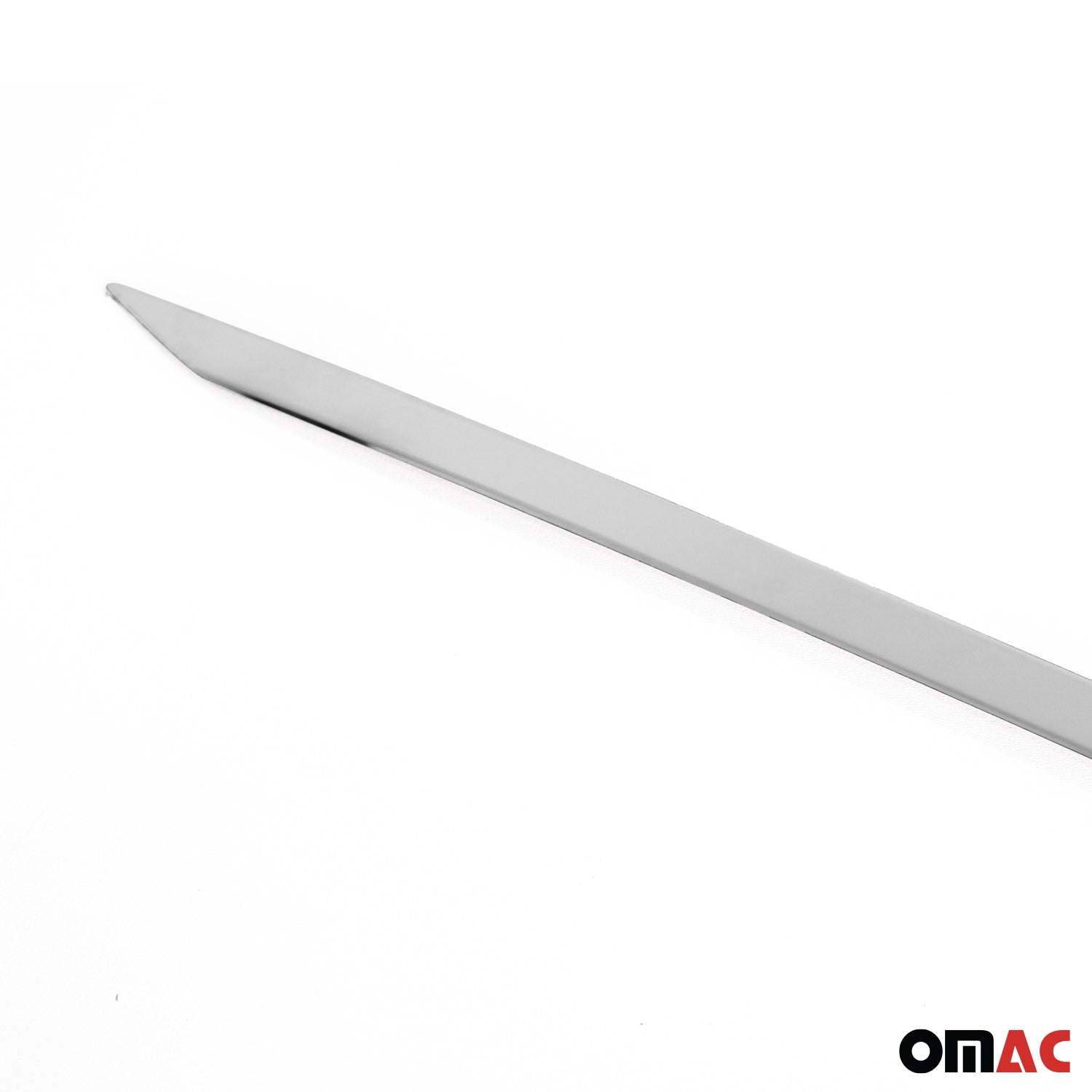 Baguettes de garniture arrière pour Peugeot 508 SD 2018-2025 1Pc Acier Silver