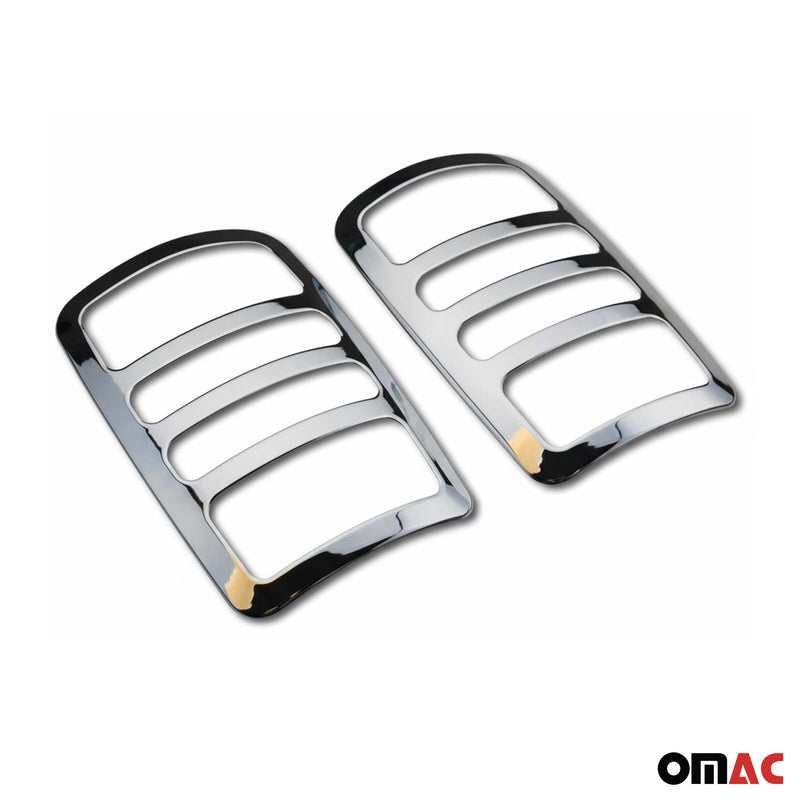 Cadre de Feu Stop Arrière pour VW Caddy 2003-2014 acier inox 2 Pcs