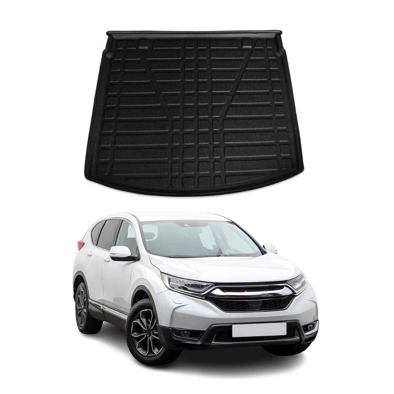 Tapis de Coffre pour Honda CR-V 2012-2017 en TPE Noir
