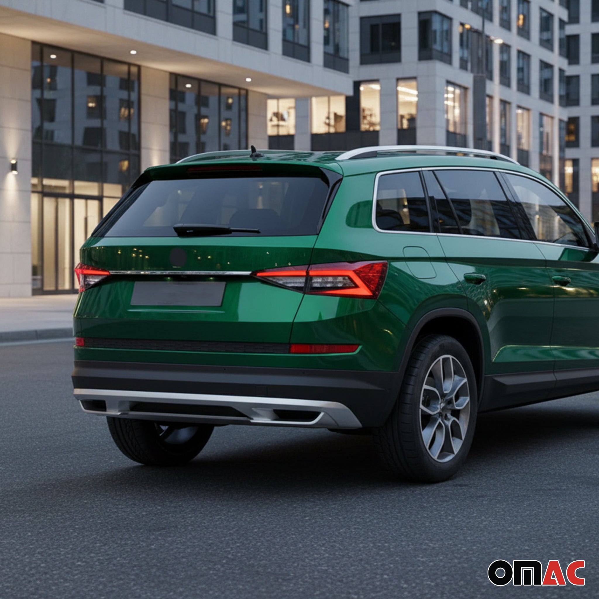 Couverture Poignée de Porte de Hayon Coffre pour Skoda Kodiaq 2017-2021 acier