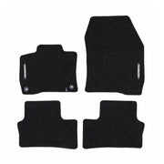 Tapis de Sol de Voiture pour Opel Astra Electric 2021-2026 Velours Noir 4Pcs