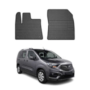 Tapis de Sol pour Opel Combo E 2019-2026 Caoutchouc Noir