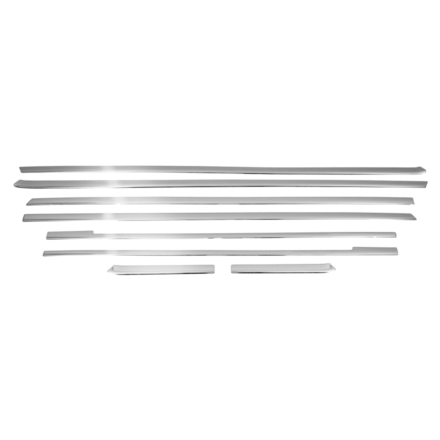 Garniture de Fenêtre pour Mercedes Vito W447 2014-2026 Acier Inox 8Pcs