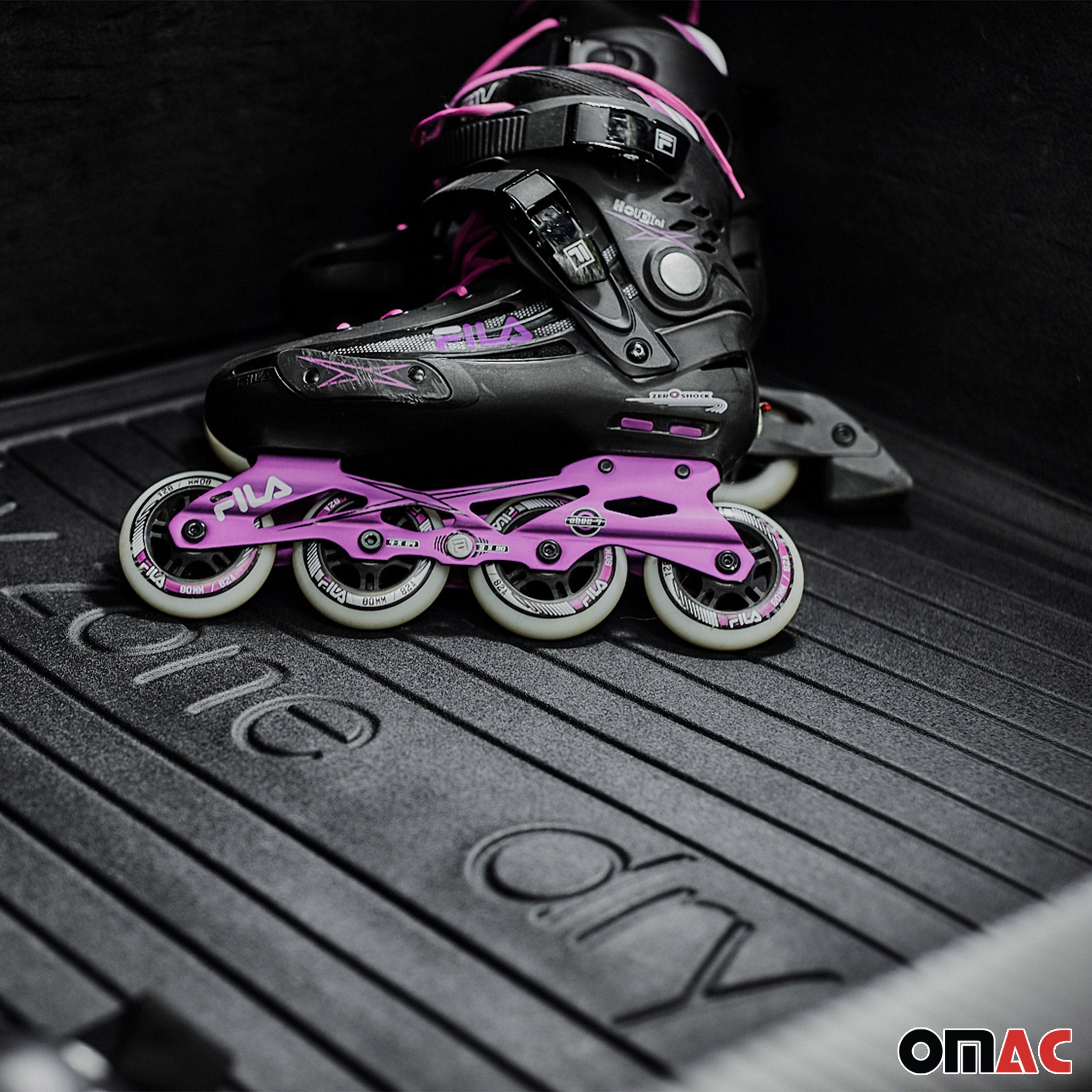 Tapis de coffre pour Kia Rio IV Pre-FL HB 2016-2020 TPE Antidérapant Noir 1Pc