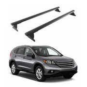 Barres De Toit Transversales Pour Honda CR-V IV 2013-2018 Noir en Aluminium