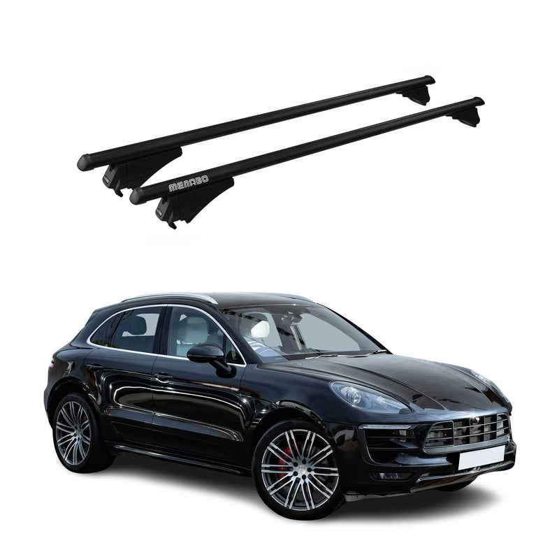 Tiger Barres de toit transversales pour Porsche Macan 2013-2018 Noir