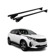Tiger Barres de toit transversales pour Peugeot 3008 2021-2024 Noir