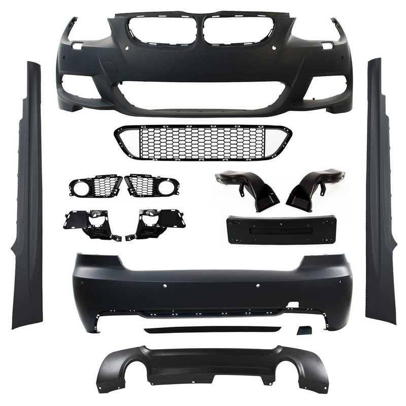 Bodykit kit carrosserie complet pour BMW Series 3 E92/ E93 LCI 2010-2013 Noir 1x