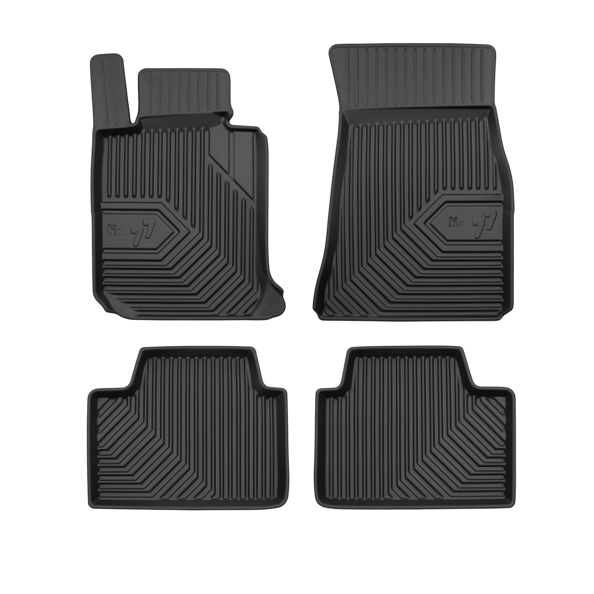 Tapis de Sol de Voiture pour BMW Série 3 G20 G21 2018-2026 TPE Durable Noir 4Pcs