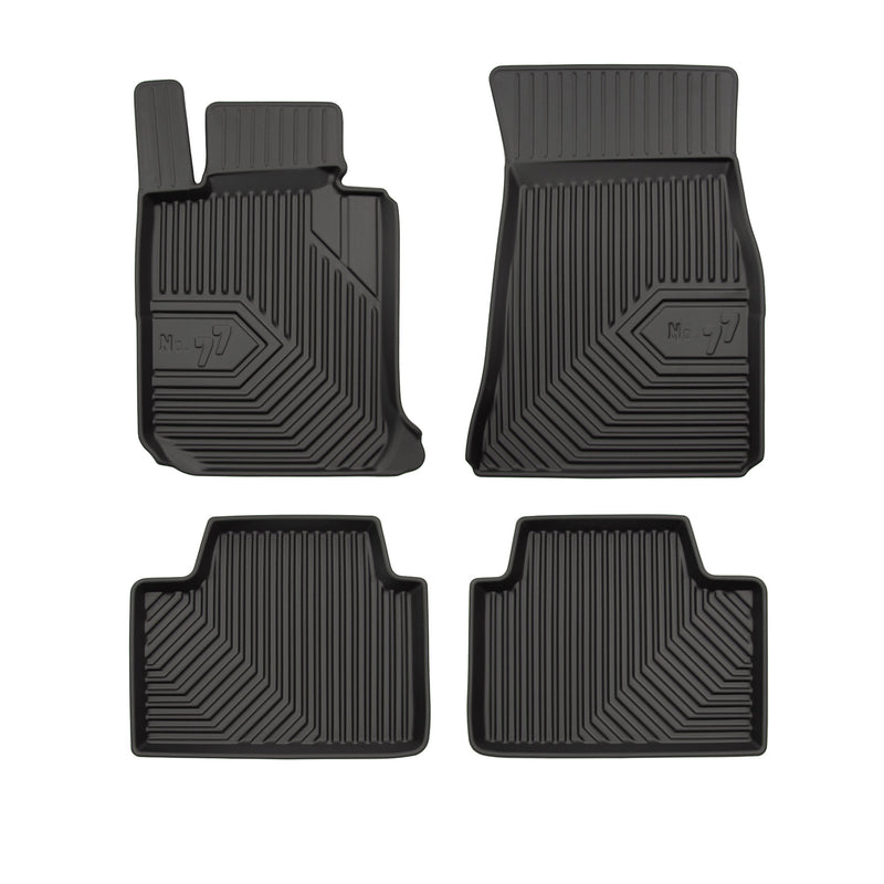 Tapis de Sol de Voiture pour BMW Série 3 G20 G21 2018-2025 TPE Durable Noir 4Pcs