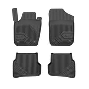 Tapis de Sol de Voiture pour Seat Ibiza IV 2008-2017 TPE Antidérapant Noir 4Pcs