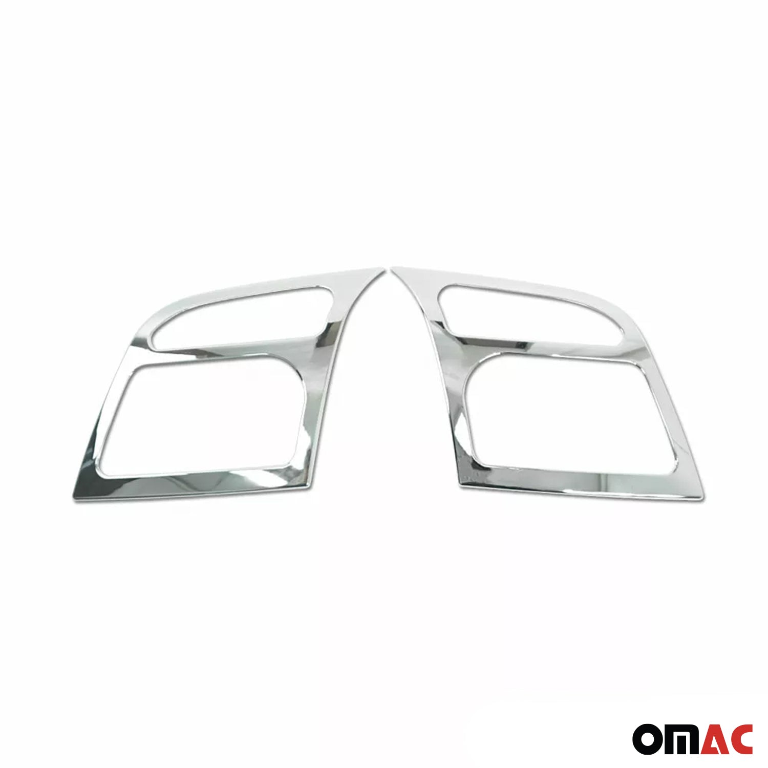 Cadres de Phares avant pour Ford Transit/Tourneo Connect 2003-13 en ABS Chromé