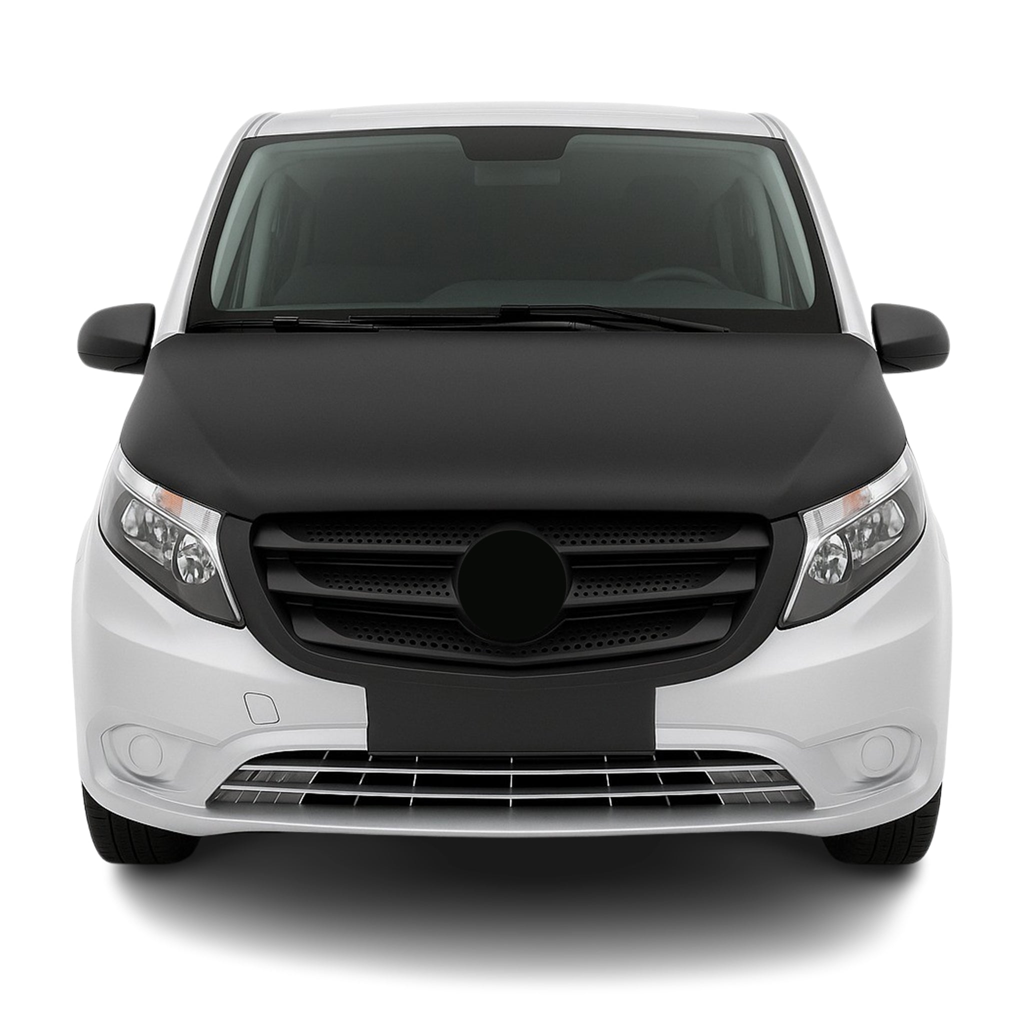Protège Capot pour Mercedes Vito W447 2014-2026 Masque vinyle Noir complète