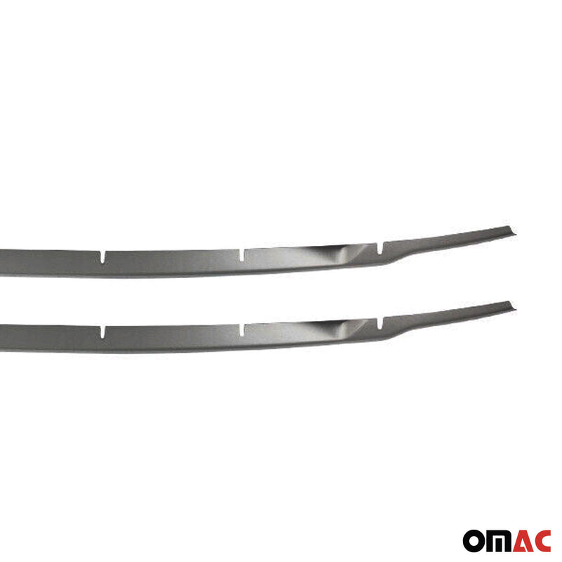 Moulure de Grille de Calandre pour Ford Transit Courier 2017-2022 en Acier 2Pcs