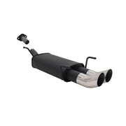 Échappement arrière sport Novus pour Opel Astra G Hayon 2x76mm DTM avec ABE