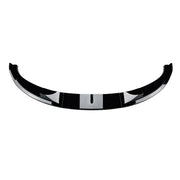 JOM Lèvre de Pare-choc Avant pour BMW Série 5 E60/E61 2003-2010 Noir Brillant Sport Look