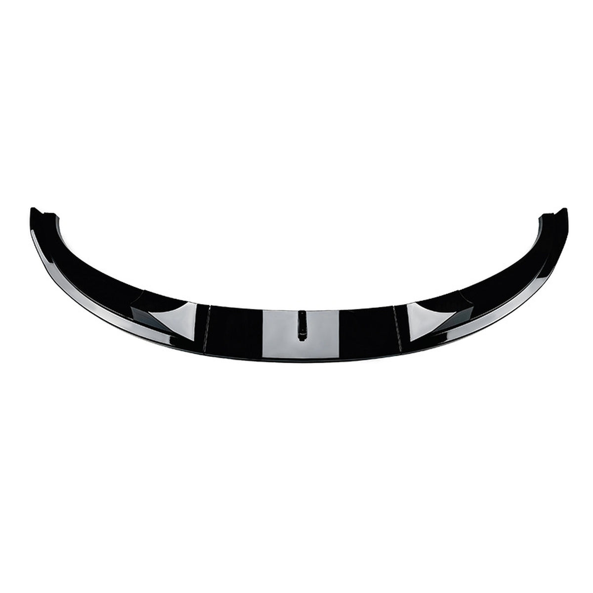 JOM Lèvre de Pare-choc Avant pour BMW Série 5 E60/E61 2003-2010 Noir Brillant Sport Look