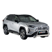 Pare-buffle Avant pour Toyota RAV4 XA50 Hybride 2019-2025 63 mm en Acier Gris