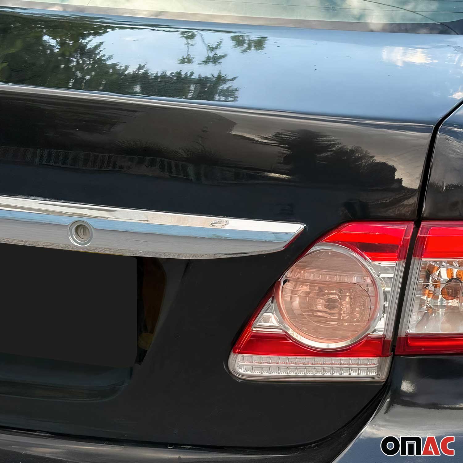 Poignée de Coffre Arrière pour Toyota Corolla 2013-2019 acier inox