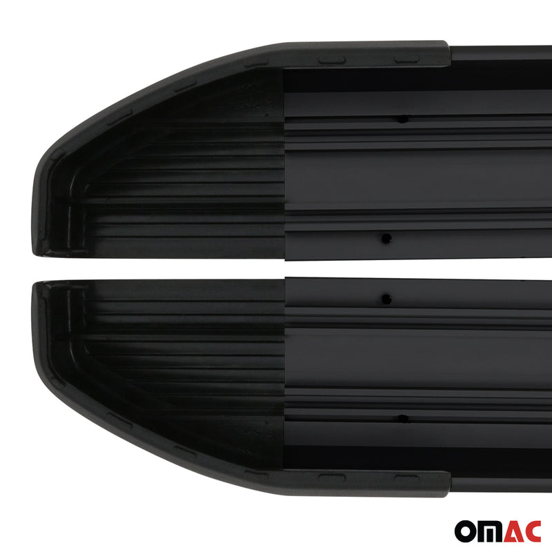 Marchepieds Latéraux pédale pour Hyundai ix35 2009-2015 Noir Aluminium 2Pcs