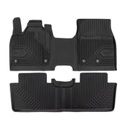 Tapis de Sol de Voiture pour Nissan Ariya 2022-2026 TPE Antidérapant Noir 2Pcs