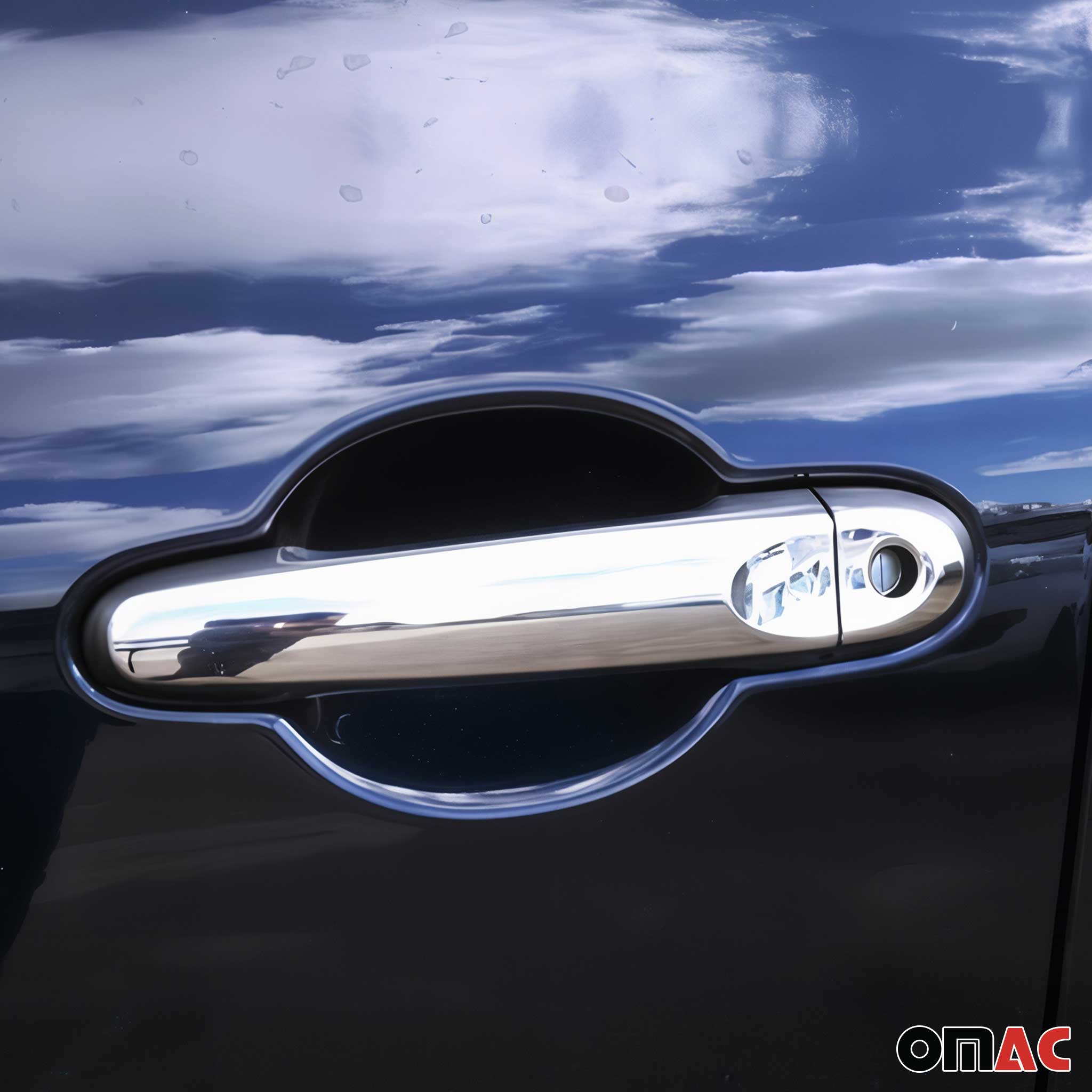 Couverture de poignée de porte pour Nissan Micra 2010-2017 en Acier Inoxydable