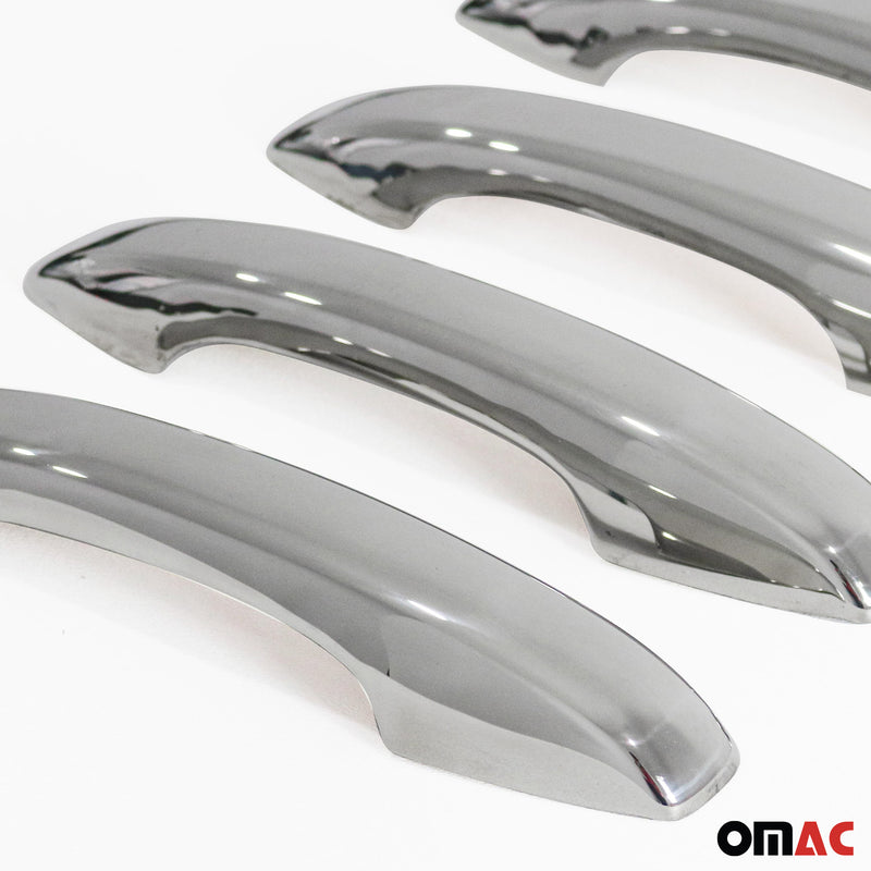 Couverture de Poignée de Porte pour Dacia Sandero 2021-2025 Acier Inoxy 5Pcs