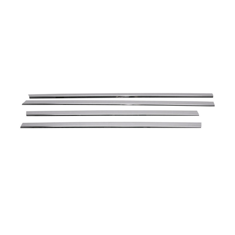 Baguettes pour contour Latérales pour FORD Fusion 2002-2012 en acier inox chrome