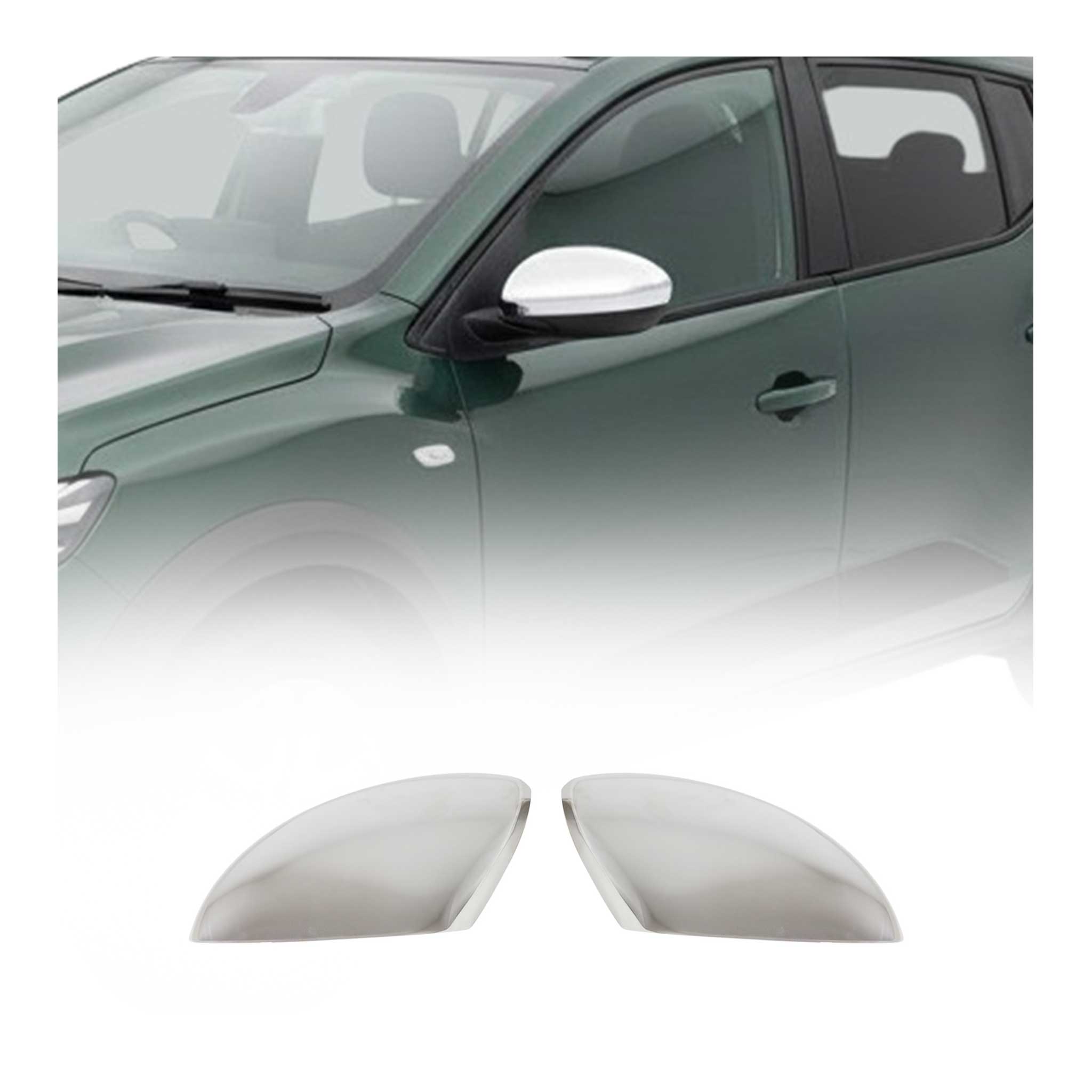 Coques de rétroviseurs pour Dacia Sandero / Stepway / Jogger 2021-2025