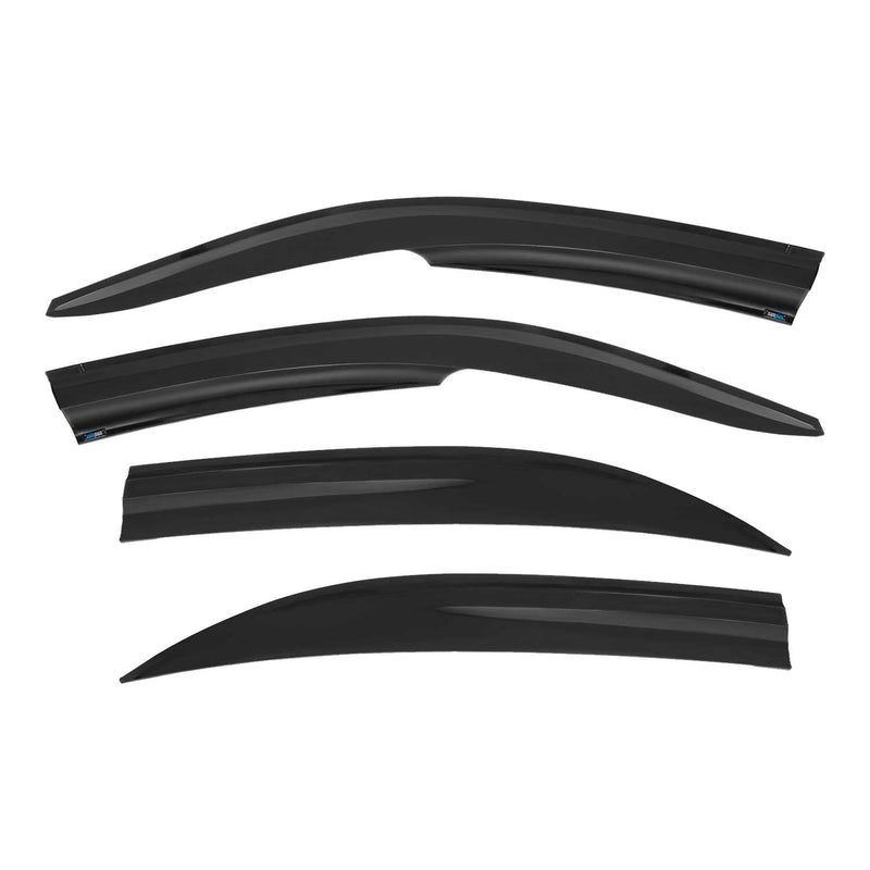 Déflecteurs De Vent Pluie D'air pour Honda Civic Berline 2002-2006 Acryl 4 Pcs