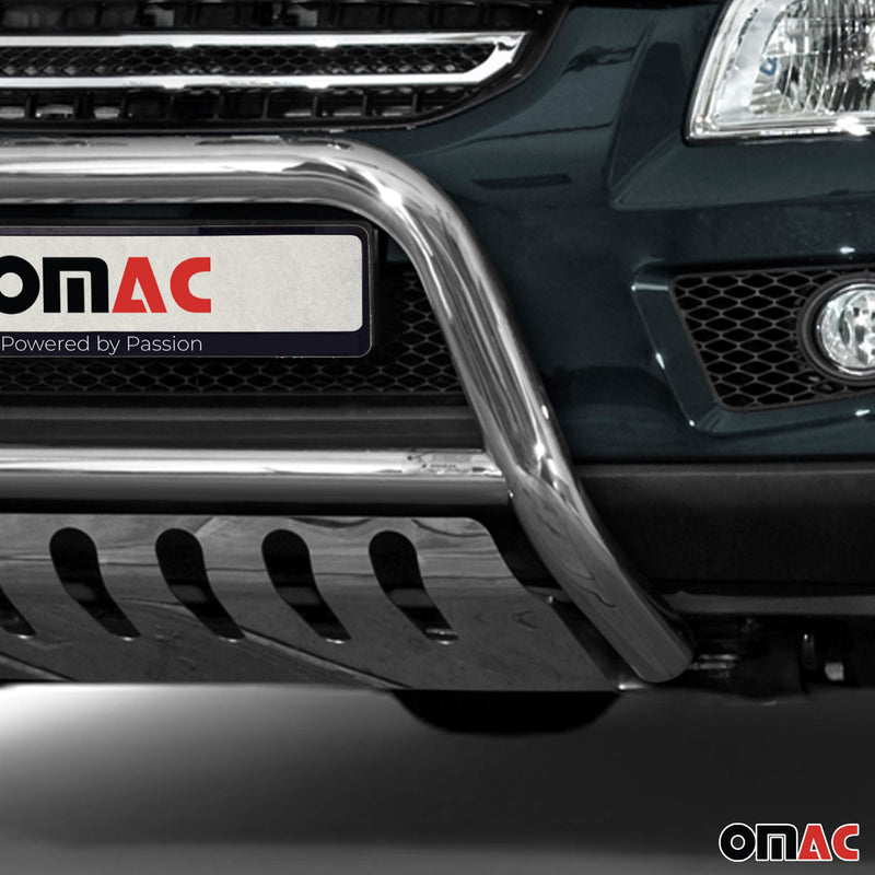 Pare-Buffle Avant Pour Kia Sportage 2008-2010 en Acier Inox Argent
