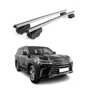 Barres de toit Transversales pour Lexus LX 570 SUV J200 2015-2021 Alu ABE