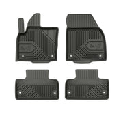 Tapis de sol No.77 pour Land Rover Range Rover Evoque I 2011-2018 TPE Noir 4Pcs