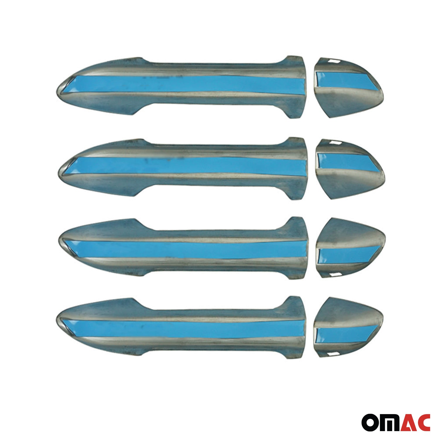 Couverture poignée de porte pour VW Passat 2005-2010 4 Portes Acier inox 8Pcs