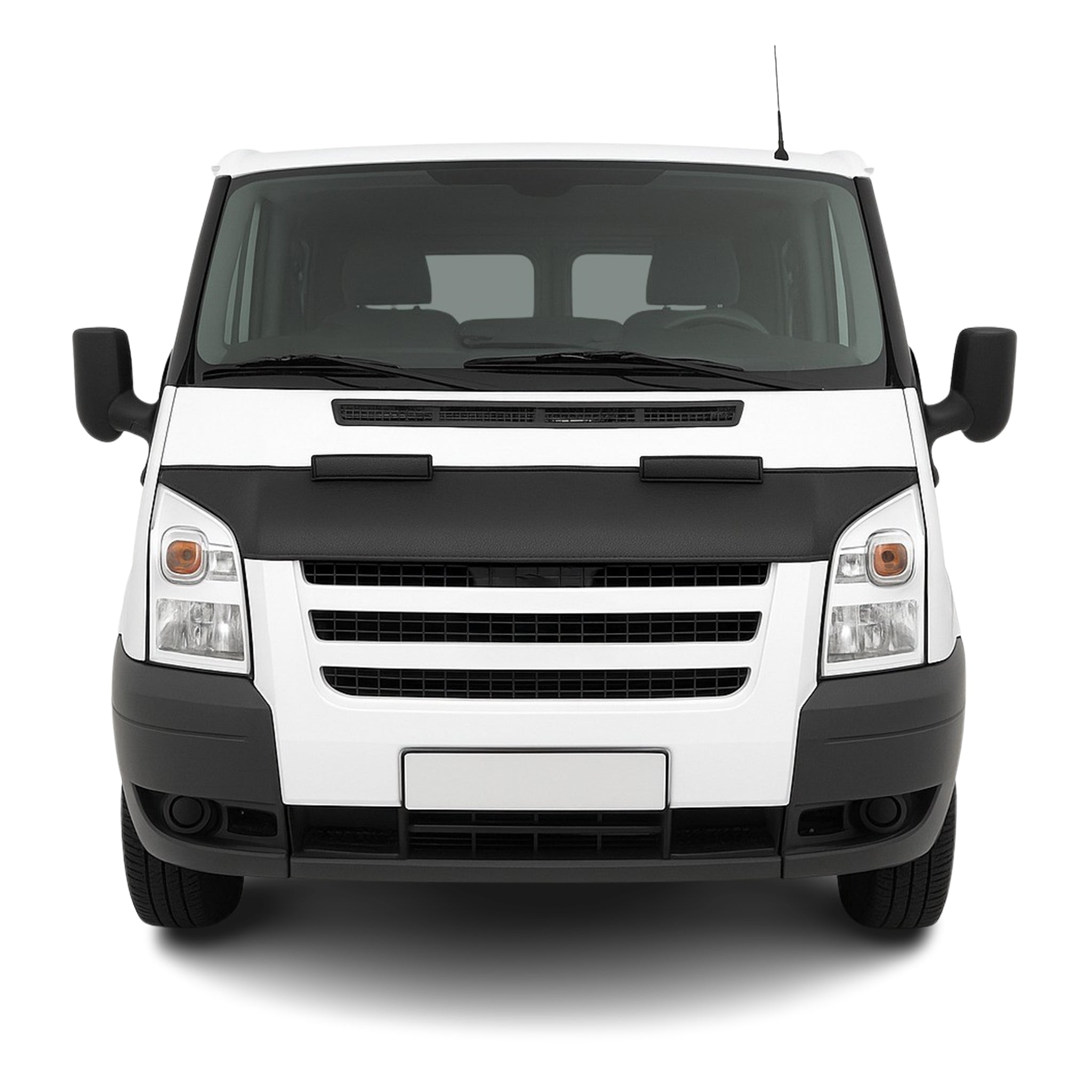 Protège Capot pour Ford Transit 2006-2014 Masque de voiture vinyle Noir