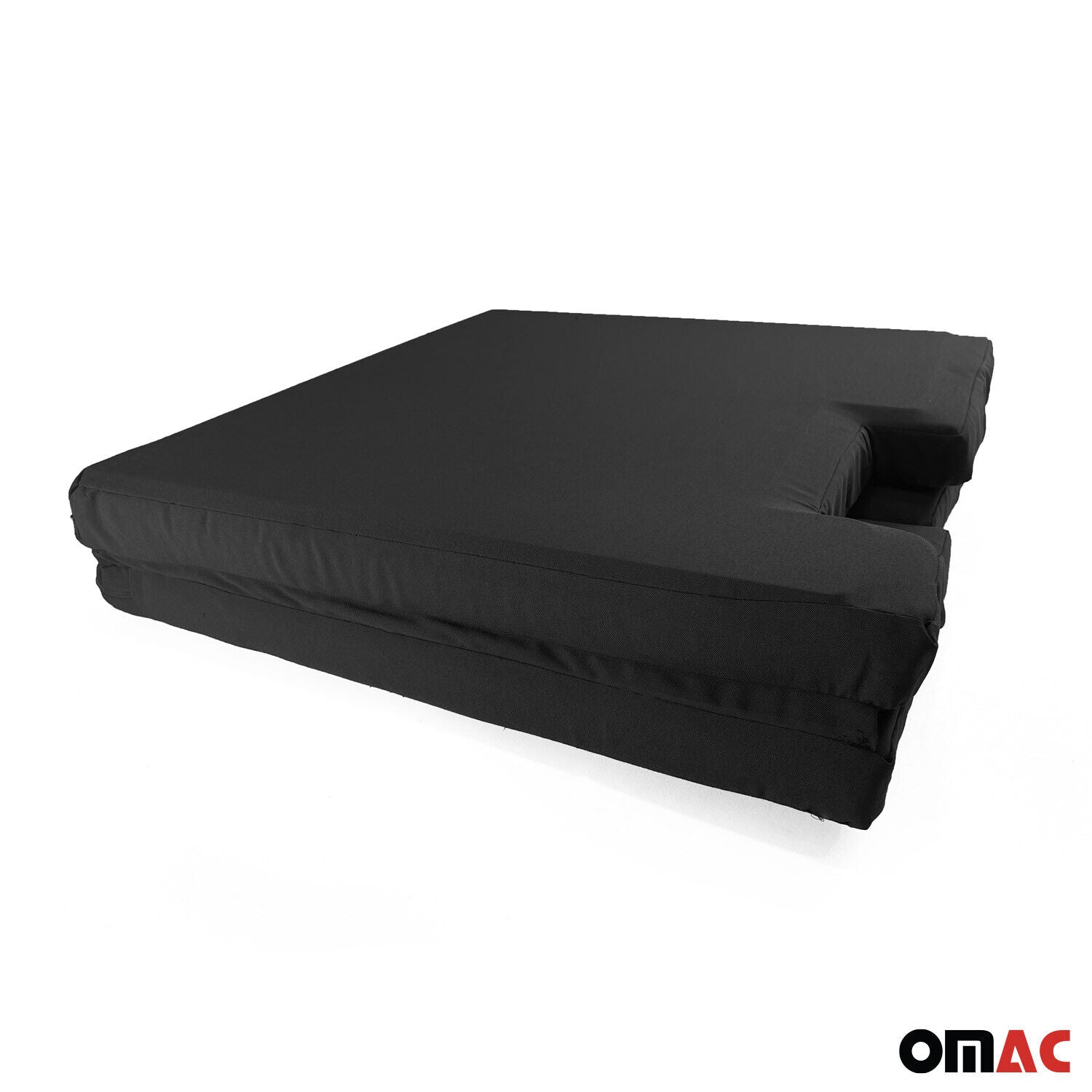 OMAC Matelas de Camping Pliable pour VW Crafter 2006-2026 Polyester Noir 1 Pc