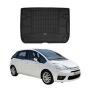OMAC Tapis De Coffre caoutchouc pour Citroen C4 Picasso 2006-2013 Noir Premium